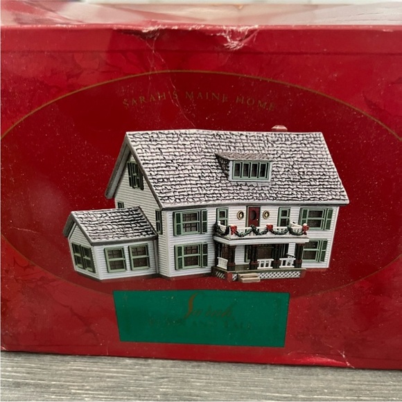 Sarah Plain and Tall Collection Festive Holiday House Decor with Green Accents - Picture 5 of 6